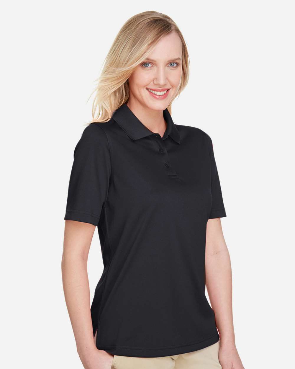 Harriton-M348W-Women's Advantage Snag Protection Plus Polo - Image 4
