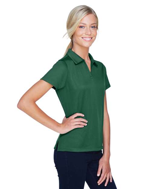 Harriton-M353W-Women's Double Mesh Polo - Image 5