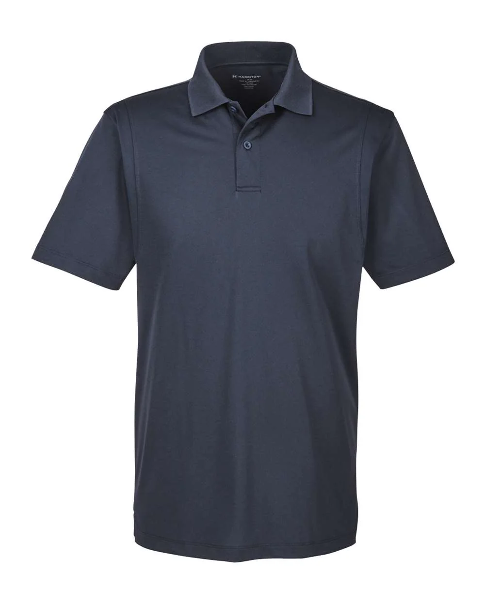 Harriton-M354-Men's Micro Piqu Polo - Image 12