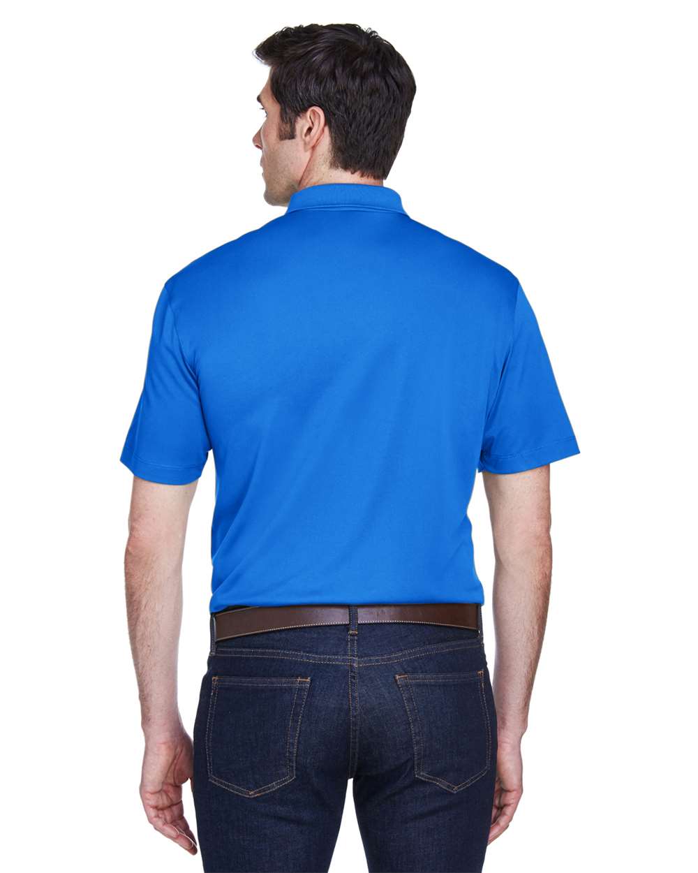 Harriton-M354-Men's Micro Piqu Polo - Image 26