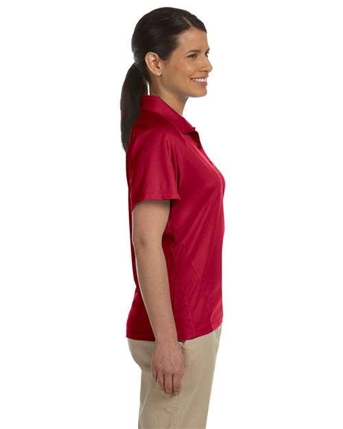 Harriton-M374W-Women's Polytech Mesh Insert Polo - Image 7