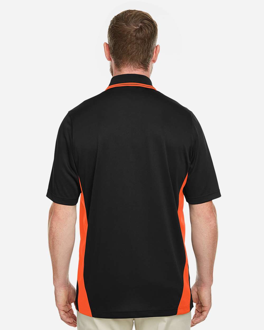 Harriton-M386-Men's Flash Snag Protection Plus IL Colorblock Polo - Image 19