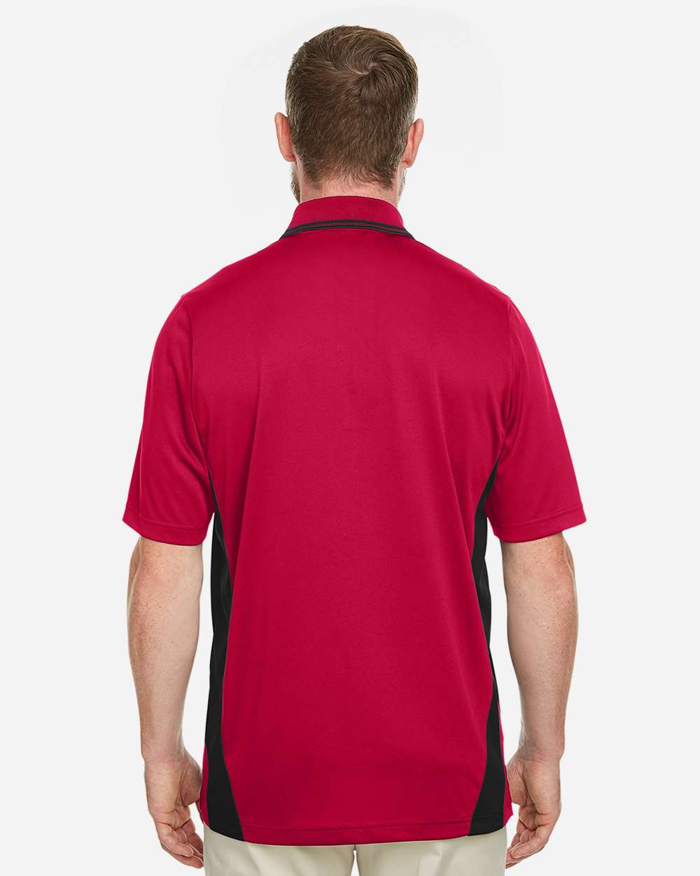 Harriton-M386-Men's Flash Snag Protection Plus IL Colorblock Polo - Image 31