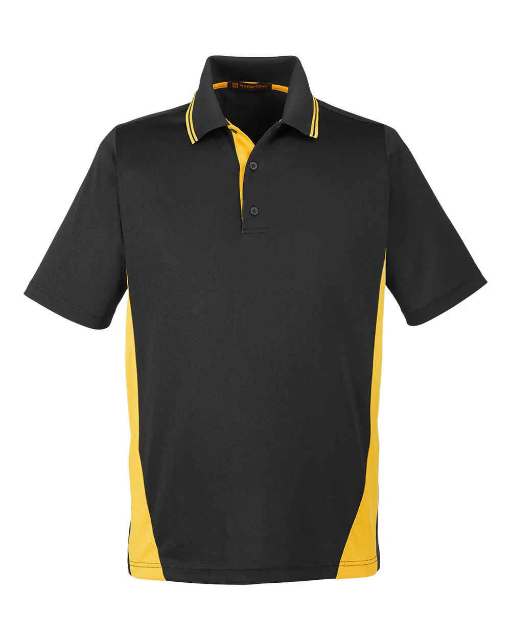 Harriton-M386-Men's Flash Snag Protection Plus IL Colorblock Polo - Image 8