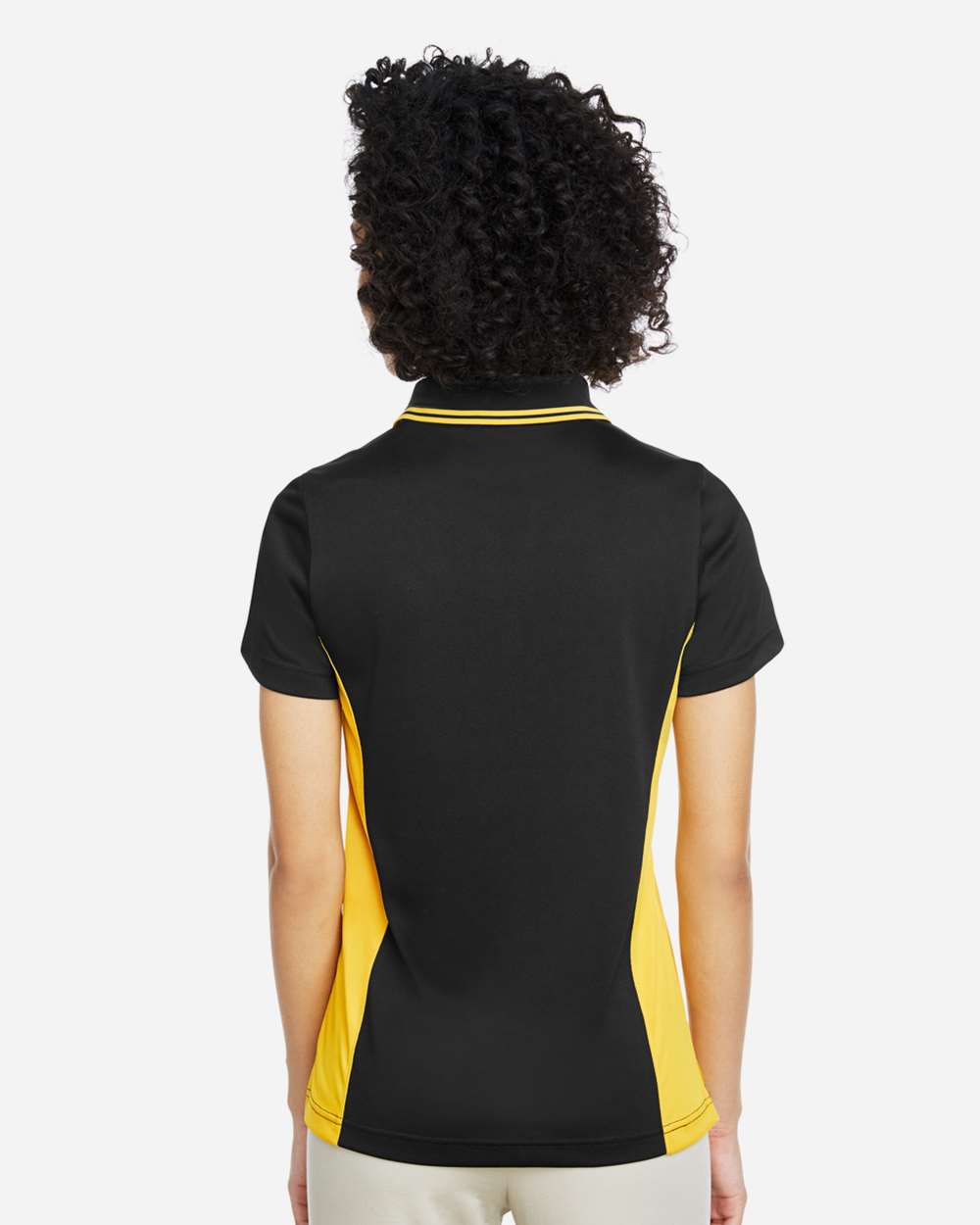 Harriton-M386W-Women's Flash Snag Protection Plus IL Colorblock Polo - Image 13