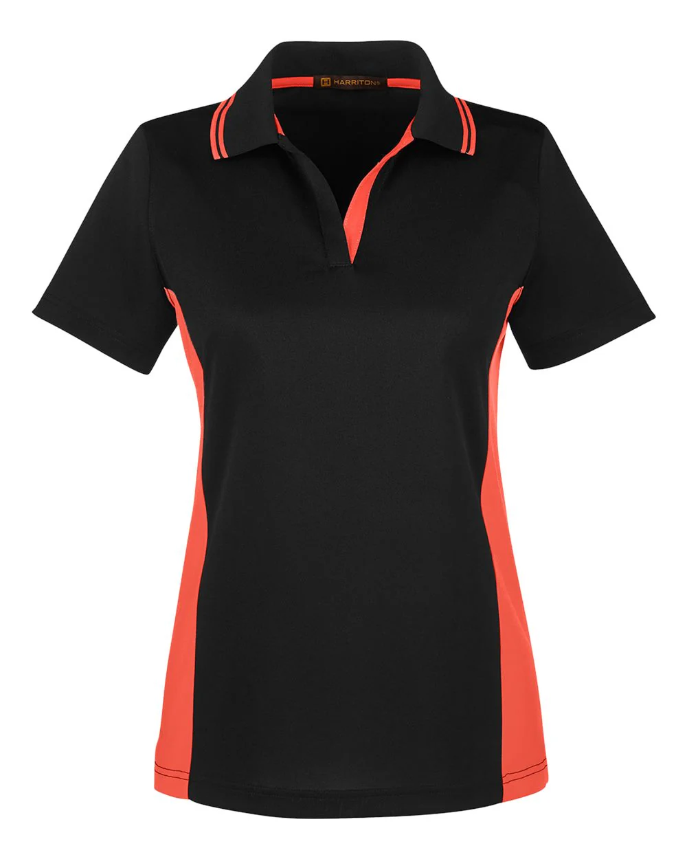Harriton-M386W-Women's Flash Snag Protection Plus IL Colorblock Polo - Image 14