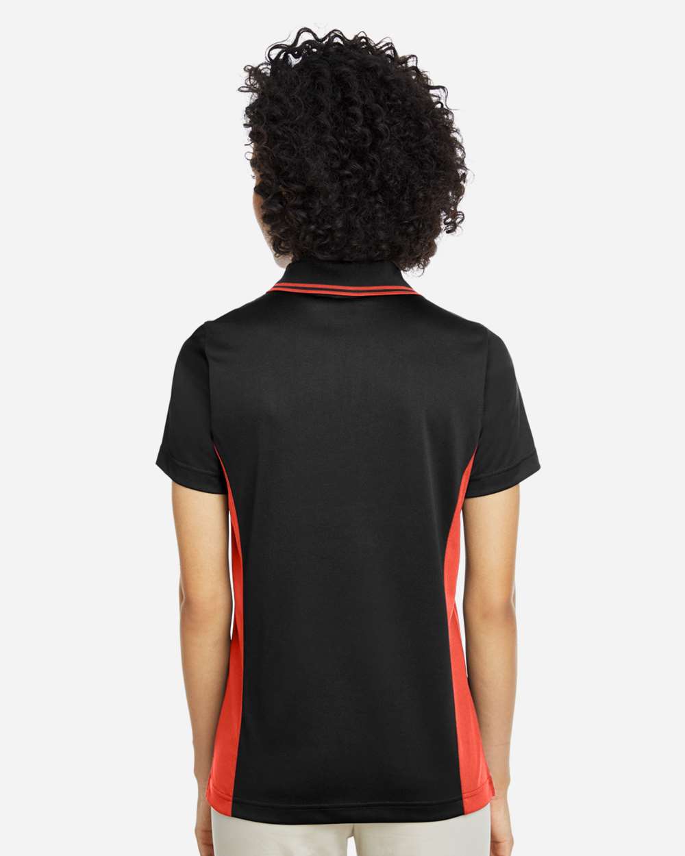 Harriton-M386W-Women's Flash Snag Protection Plus IL Colorblock Polo - Image 19