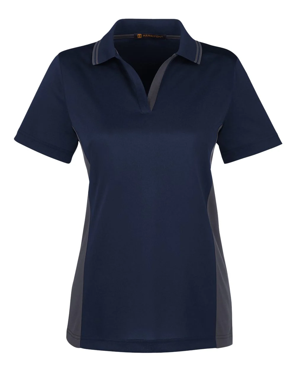 Harriton-M386W-Women's Flash Snag Protection Plus IL Colorblock Polo - Image 20
