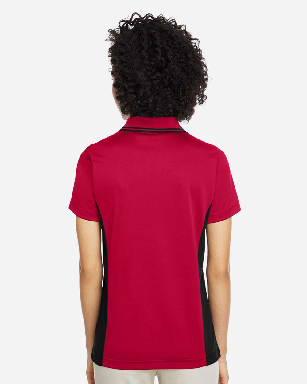 Harriton-M386W-Women's Flash Snag Protection Plus IL Colorblock Polo - Image 31