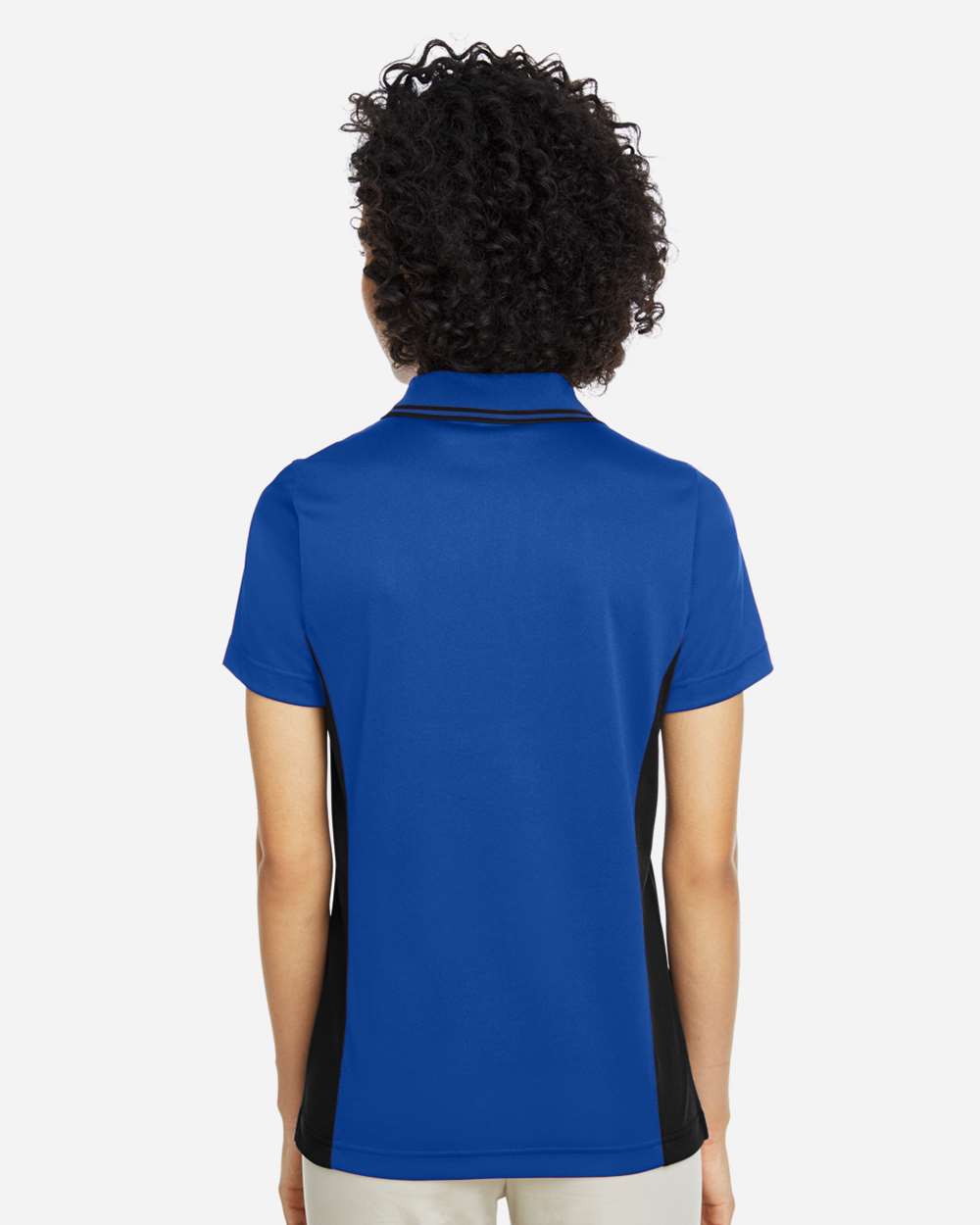 Harriton-M386W-Women's Flash Snag Protection Plus IL Colorblock Polo - Image 37