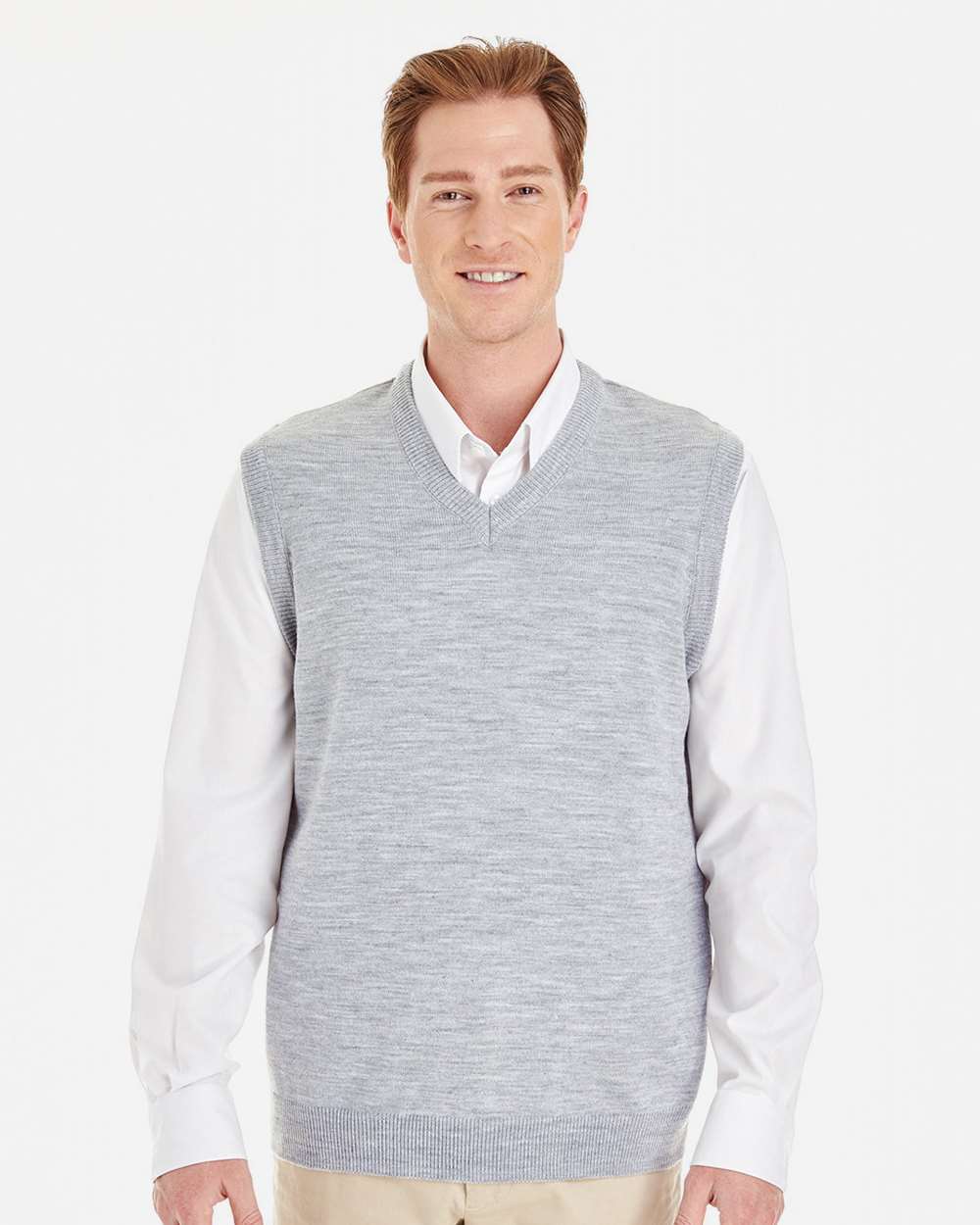 Harriton-M415-Men's Pilbloc™ V-Neck Sweater Vest - Image 11
