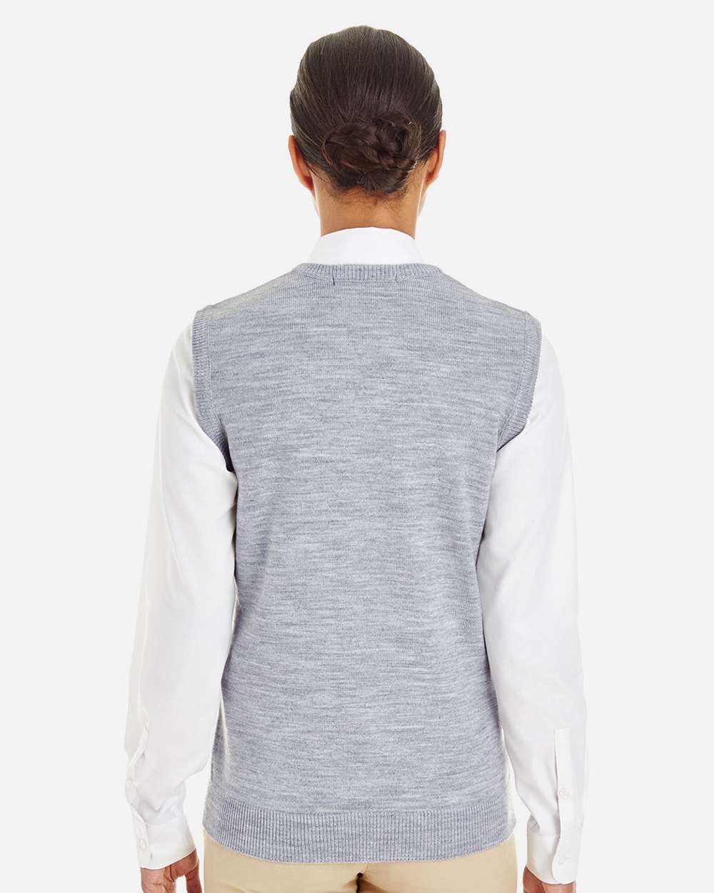 Harriton-M415W-Women's Pilbloc™ V-Neck Sweater Vest - Image 13