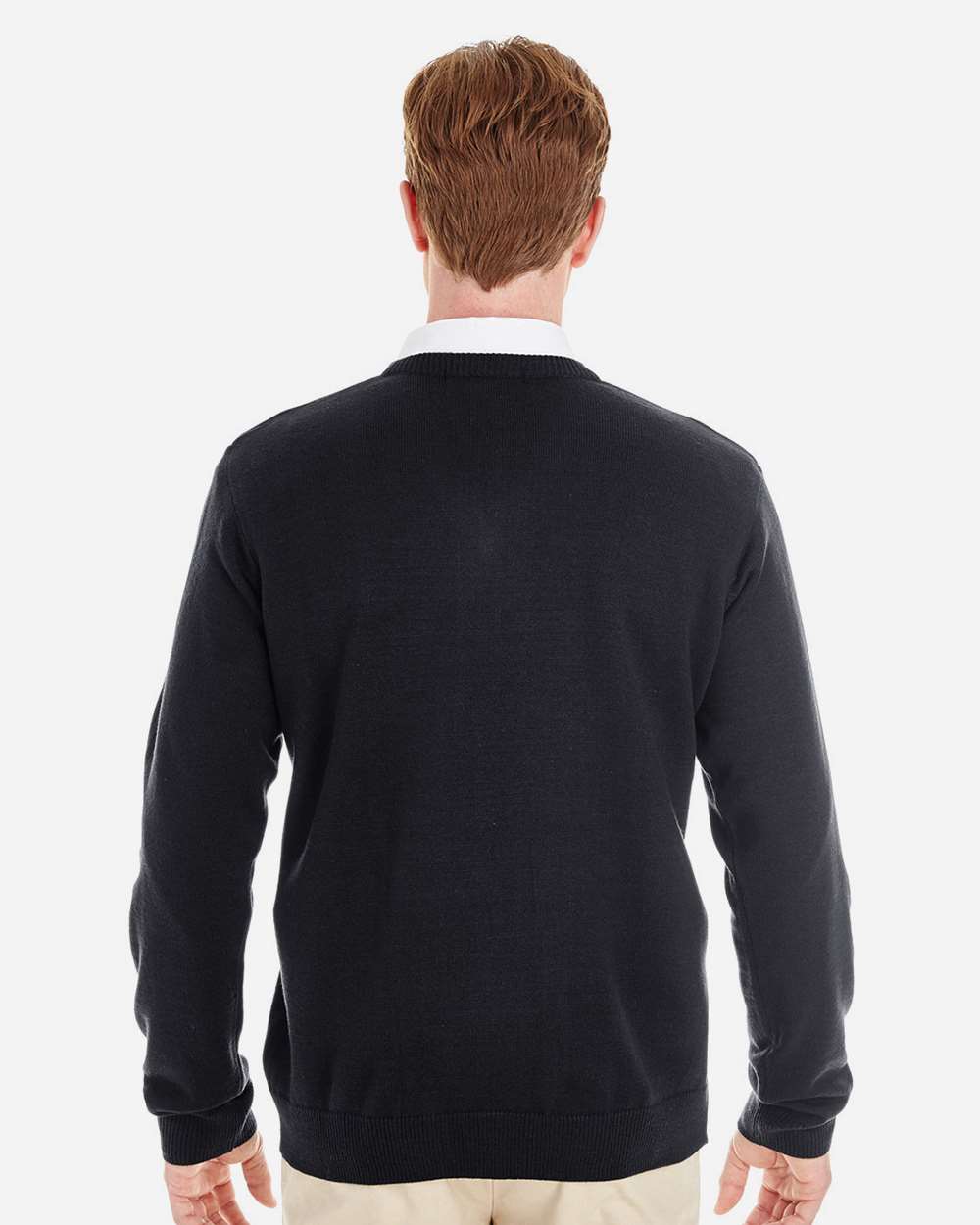 Harriton-M420-Men's Pilbloc™ V-Neck Sweater - Image 4