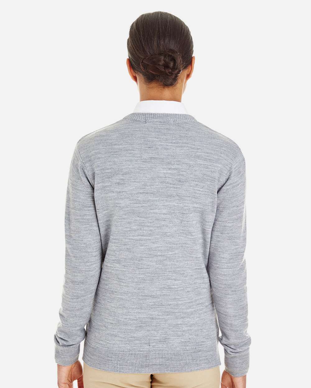 Harriton-M420W-Womens Pilbloc V-Neck Sweater - Image 13