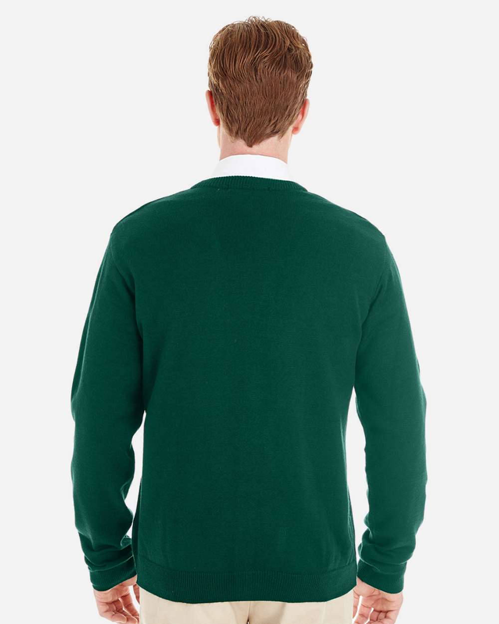 Harriton-M425-Men's Pilbloc™ V-Neck Button Cardigan Sweater - Image 17