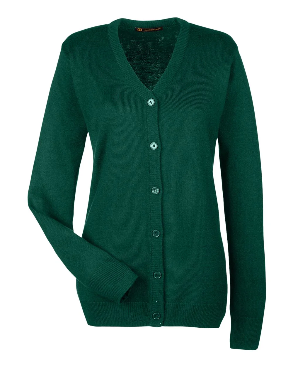 Harriton-M425W-Women's Pilbloc V-Neck Button Cardigan Sweater - Image 14
