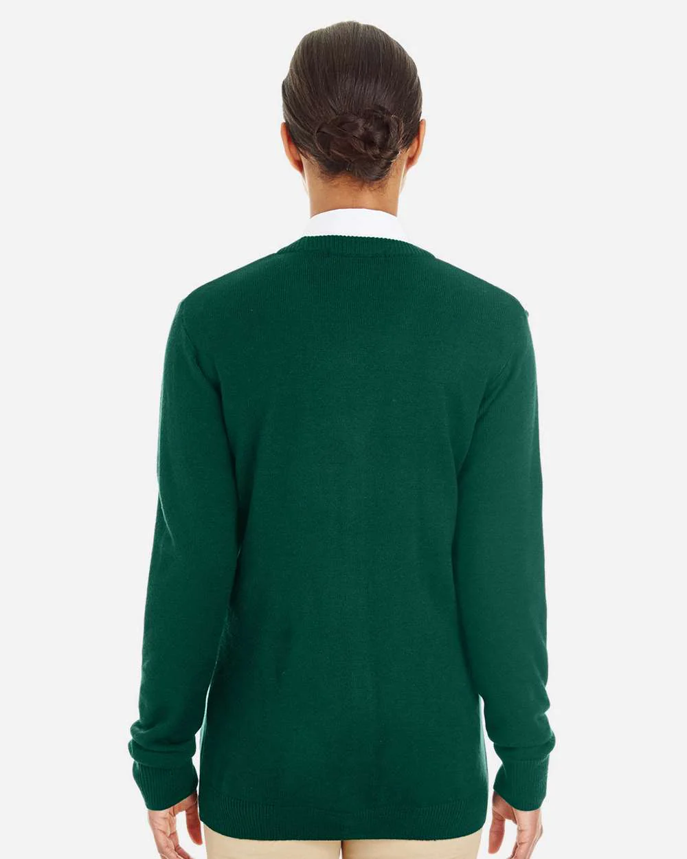 Harriton-M425W-Women's Pilbloc V-Neck Button Cardigan Sweater - Image 17