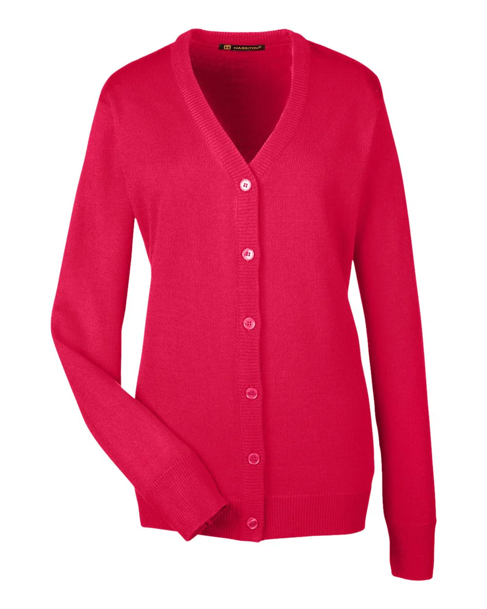 Harriton-M425W-Women's Pilbloc V-Neck Button Cardigan Sweater - Image 18