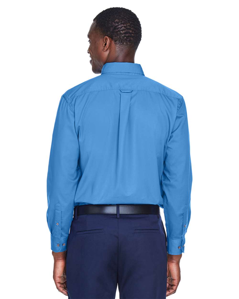 Harriton-M500-Men's Easy Blend™ Long Sleeve Twill Shirt - Image 36