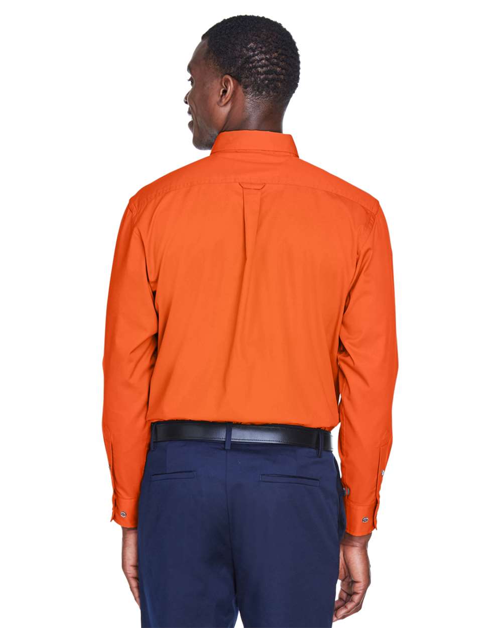 Harriton-M500-Men's Easy Blend™ Long Sleeve Twill Shirt - Image 61