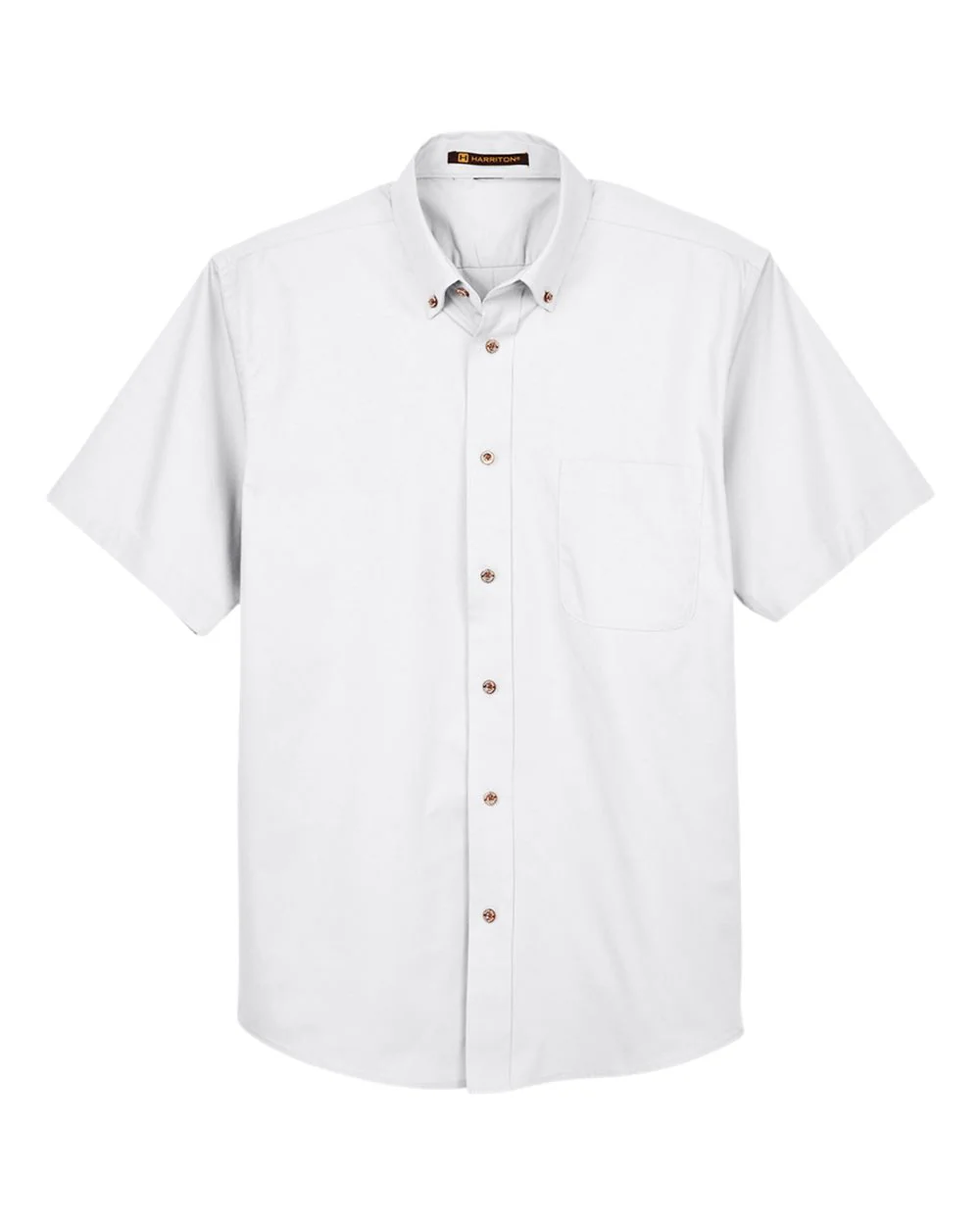 Harriton-M500S-Men's Easy Blend™ Twill Dress Shirt with Stain-Release - Image 22