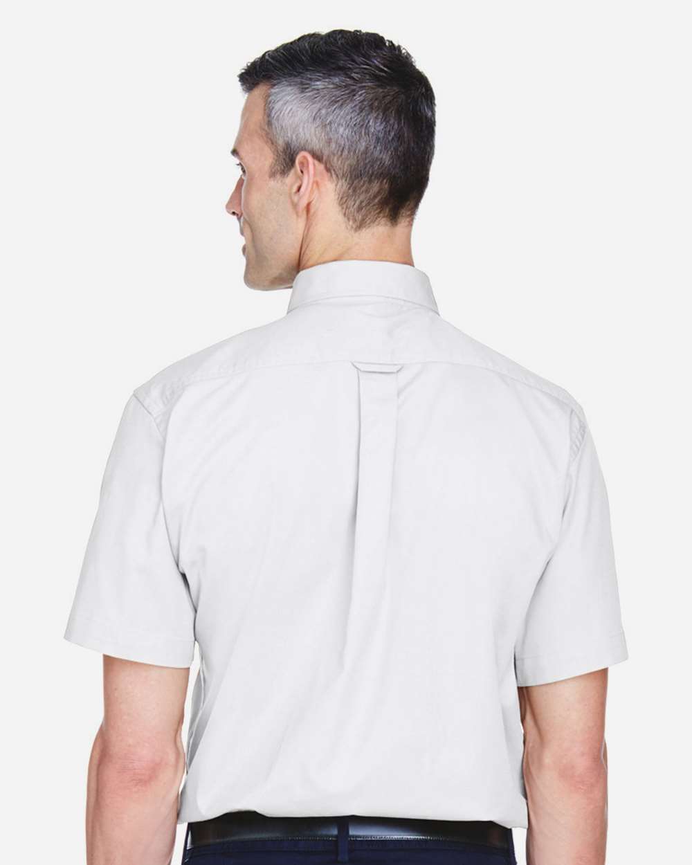 Harriton-M500S-Men's Easy Blend™ Twill Dress Shirt with Stain-Release - Image 26