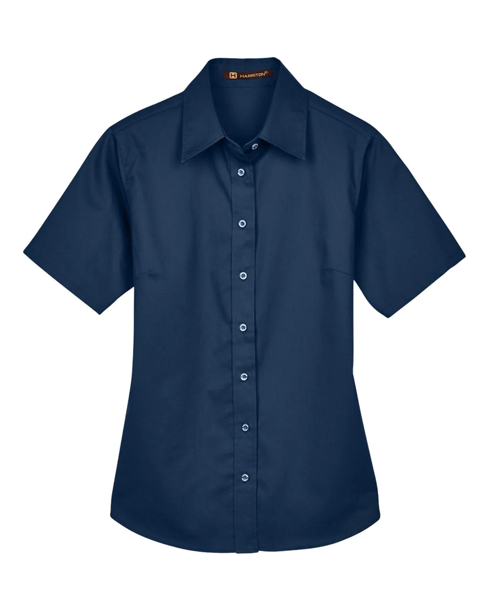 Harriton-M500SW-Women's Easy Blend™ Short Sleeve Twill Dress Shirt with Stain-Release - Image 12