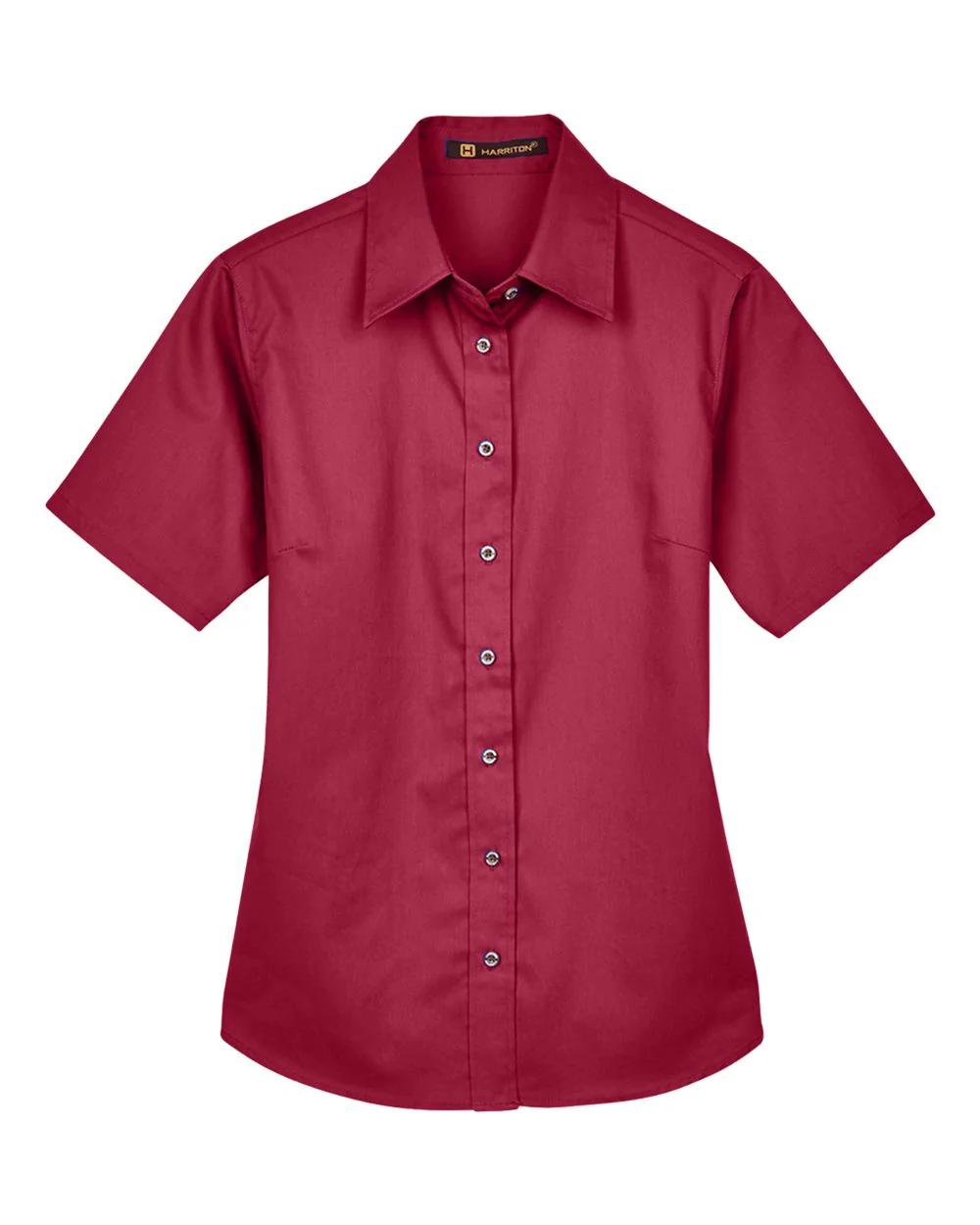 Harriton-M500SW-Women's Easy Blend™ Short Sleeve Twill Dress Shirt with Stain-Release - Image 27