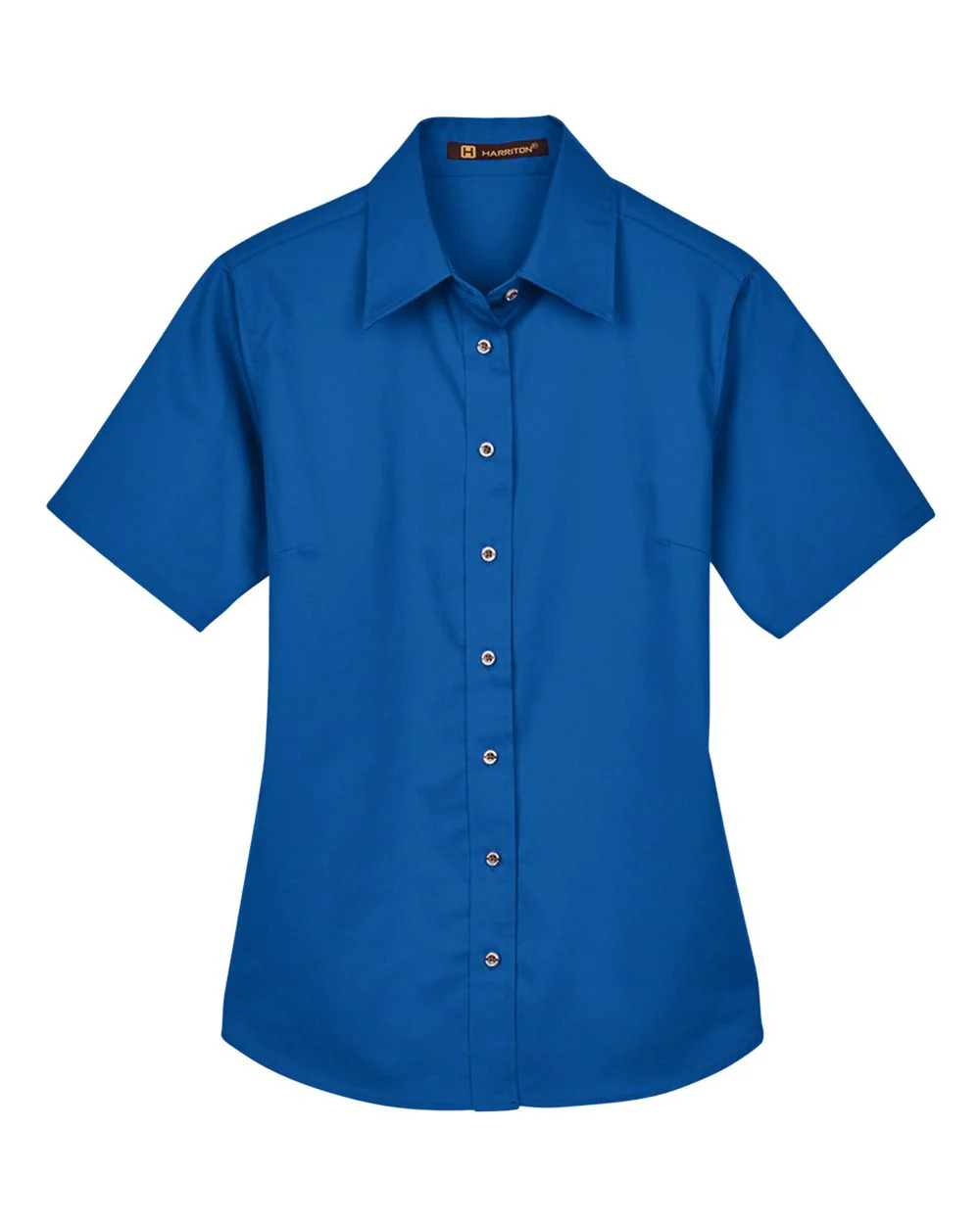 Harriton-M500SW-Women's Easy Blend™ Short Sleeve Twill Dress Shirt with Stain-Release - Image 7