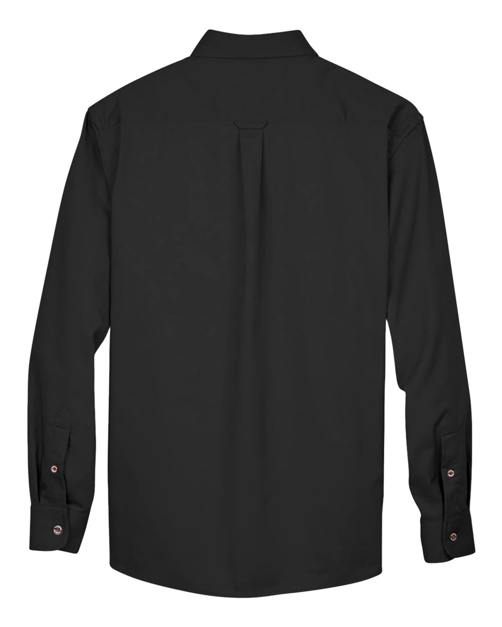 Harriton-M500T-Men's Tall Easy Blend™ Long Sleeve Twill Dress Shirt - Image 2