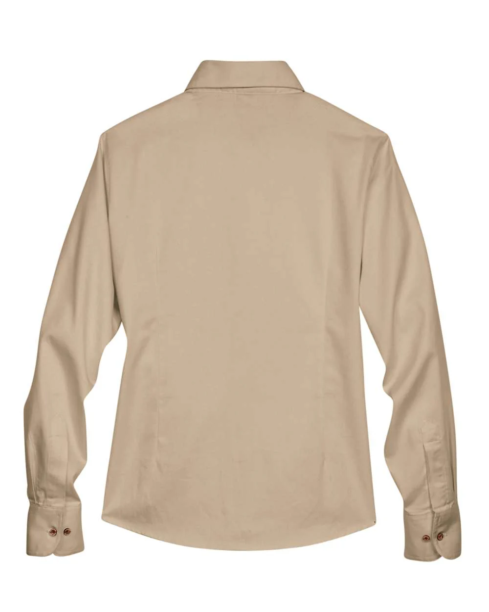 Harriton-M500W-Women's Easy Blend™ Long Sleeve Twill Dress Shirt with Stain-Release - Image 111