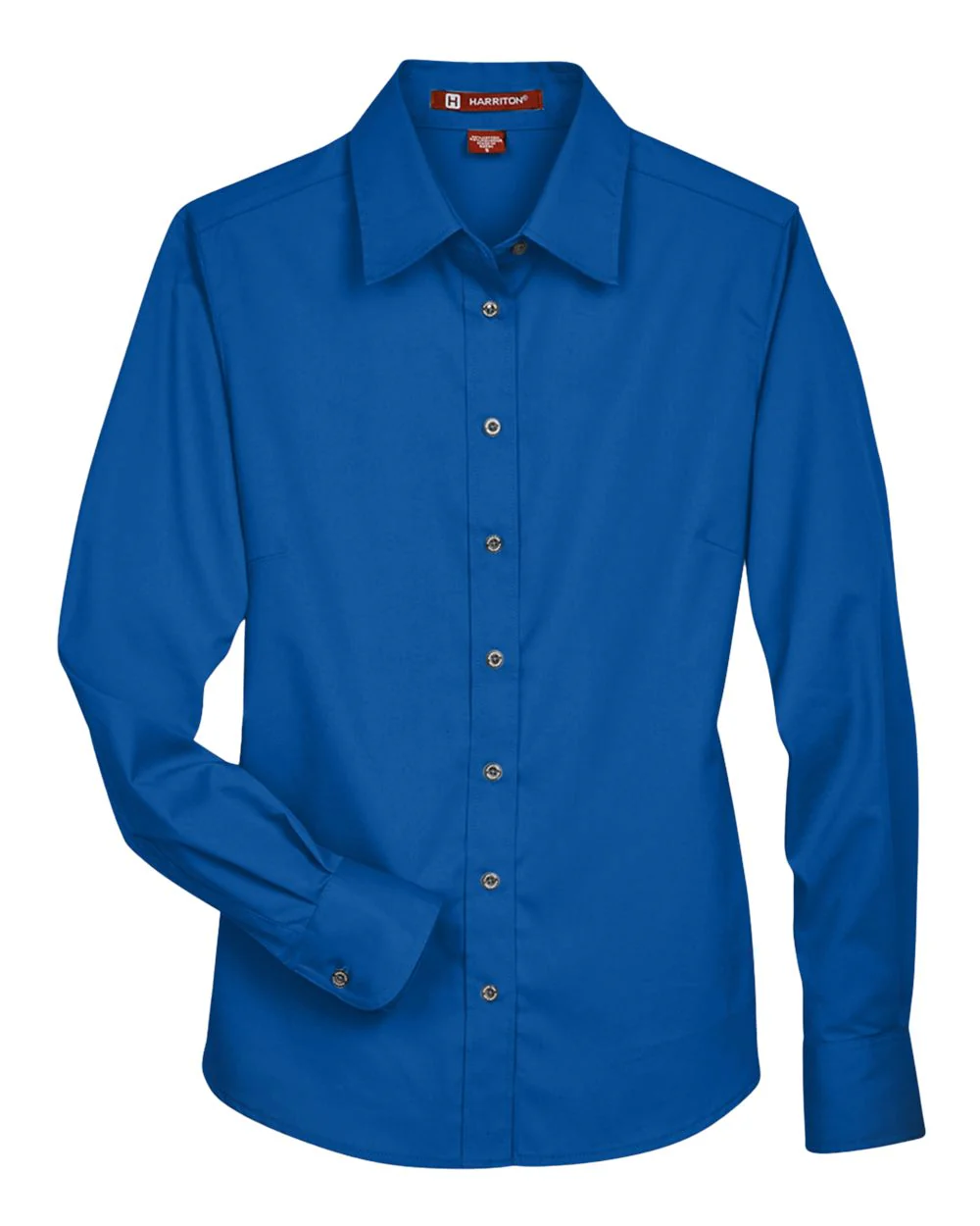 Harriton-M500W-Women's Easy Blend™ Long Sleeve Twill Dress Shirt with Stain-Release - Image 17