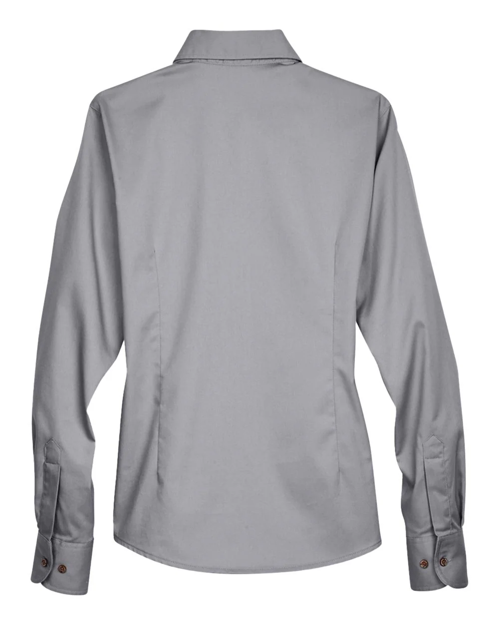 Harriton-M500W-Women's Easy Blend™ Long Sleeve Twill Dress Shirt with Stain-Release - Image 8