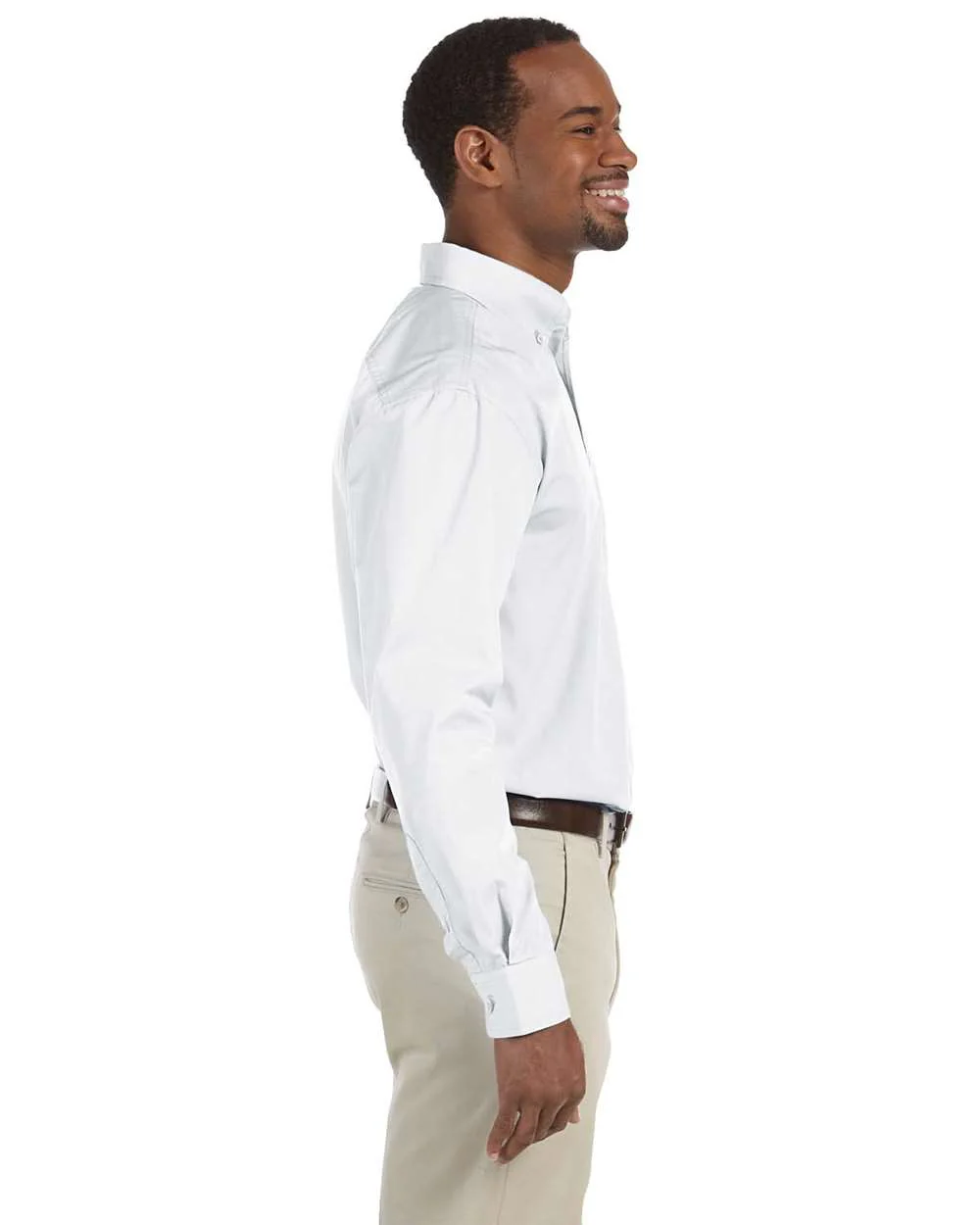 Harriton-M510-Men's Essential Poplin - Image 12
