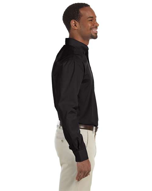 Harriton-M510-Men's Essential Poplin - Image 16