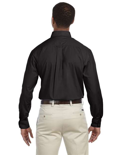 Harriton-M510-Men's Essential Poplin - Image 17