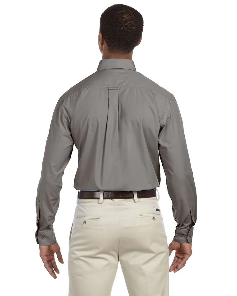 Harriton-M510-Men's Essential Poplin - Image 7