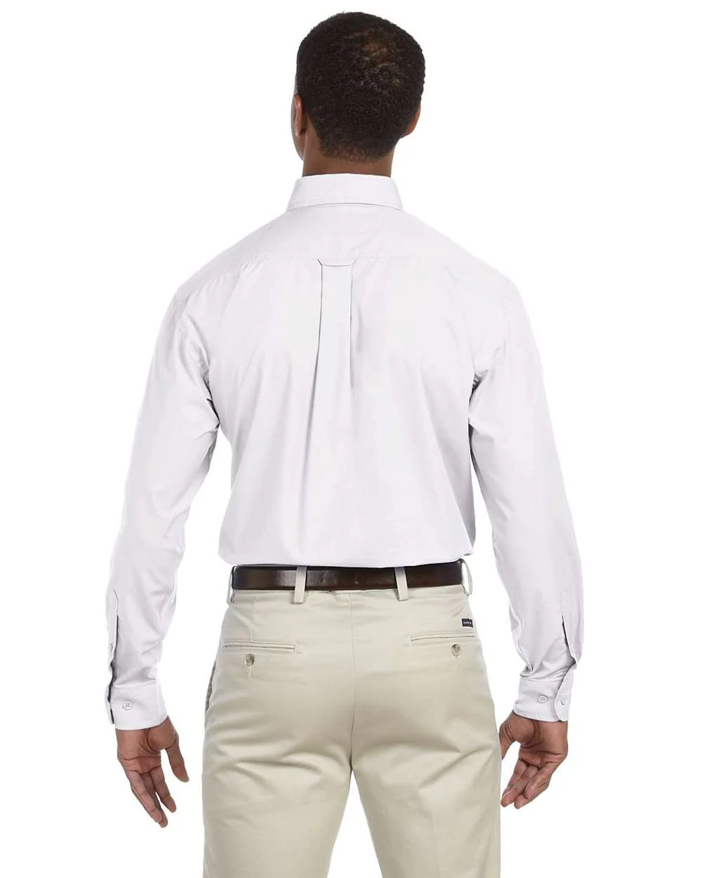 Harriton-M510T-Men's Tall Essential Poplin - Image 10