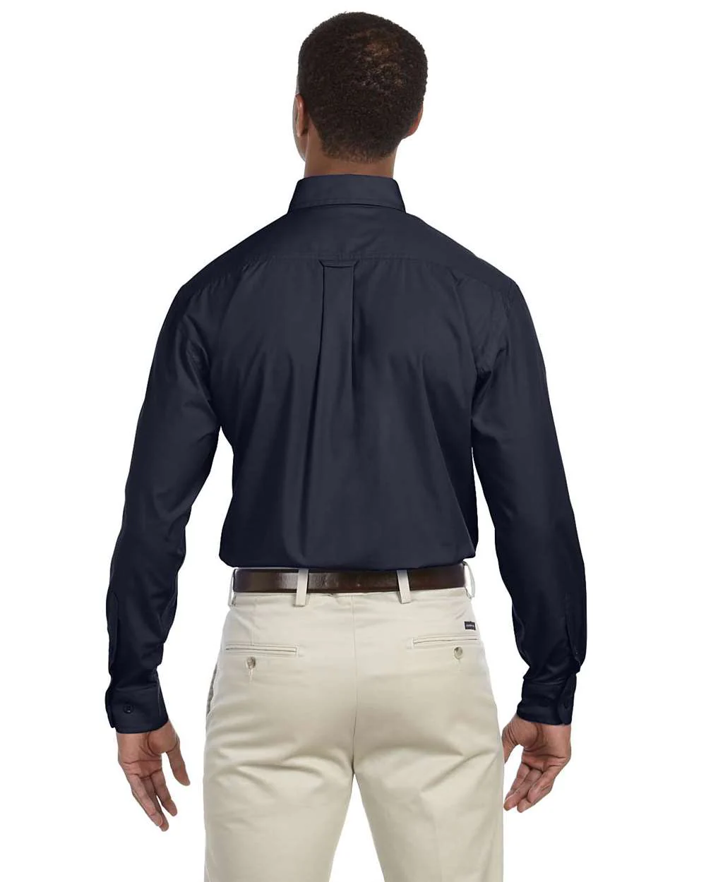 Harriton-M510T-Men's Tall Essential Poplin - Image 7