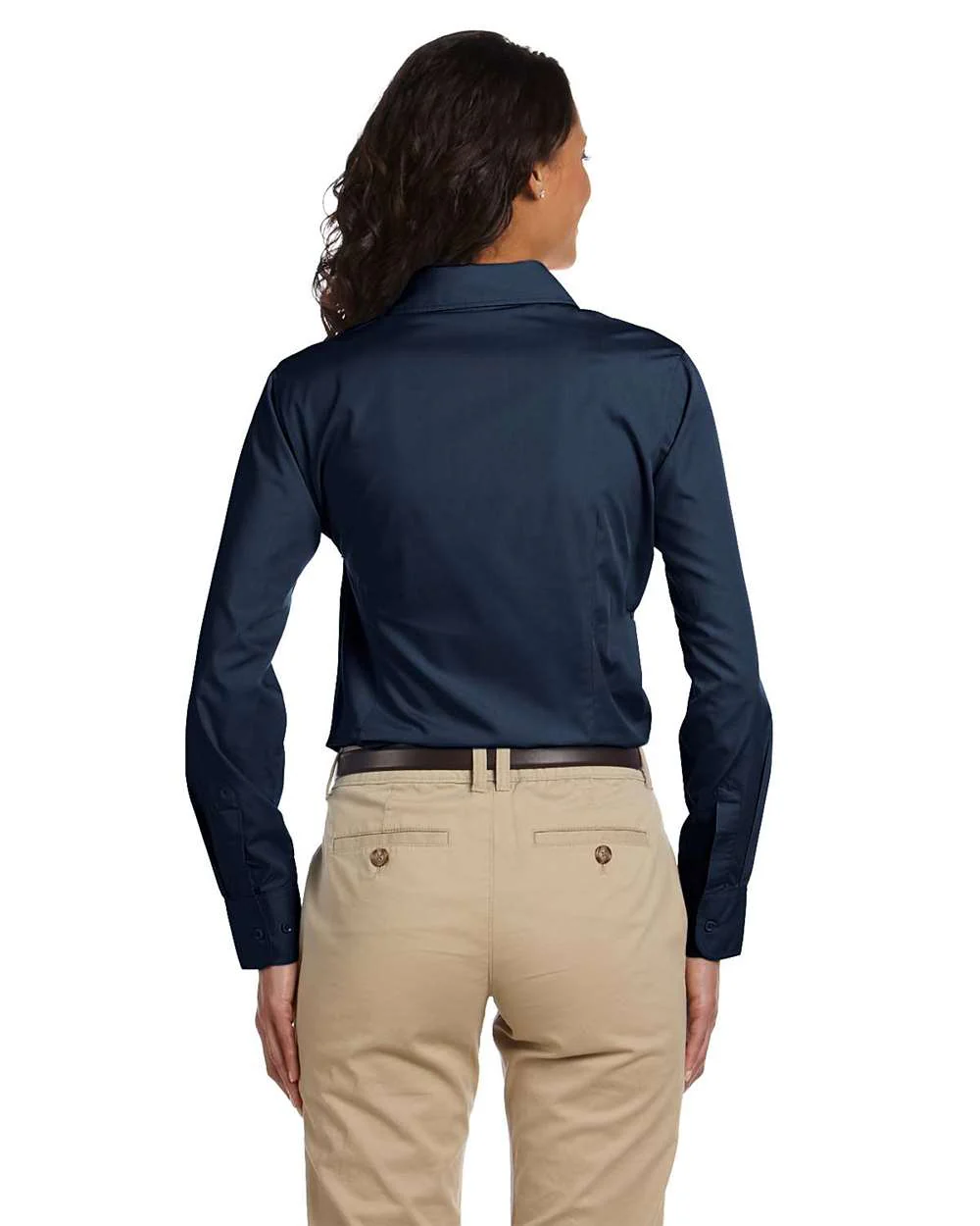 Harriton-M510W-Women's Essential Poplin - Image 10