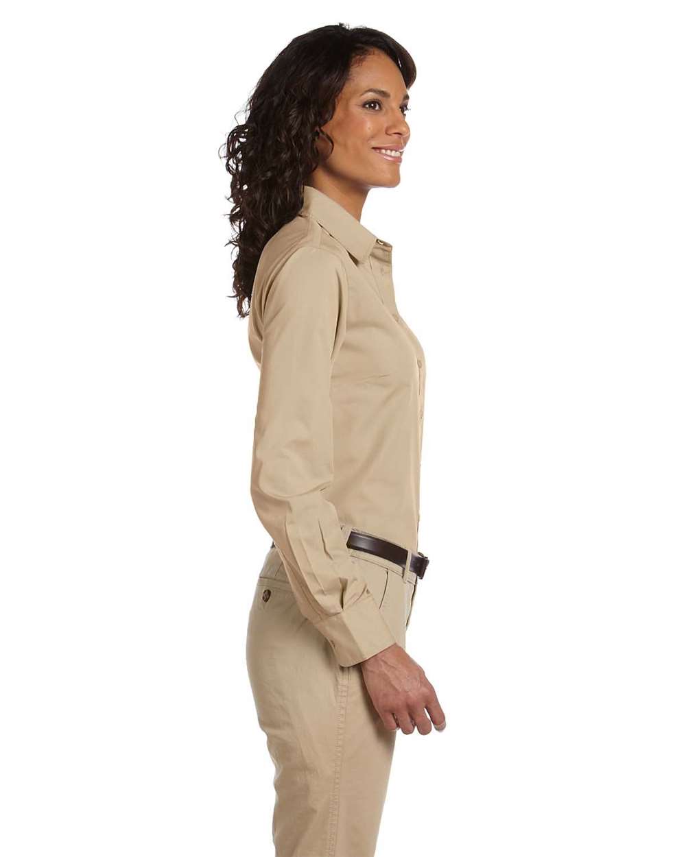 Harriton-M510W-Women's Essential Poplin - Image 12