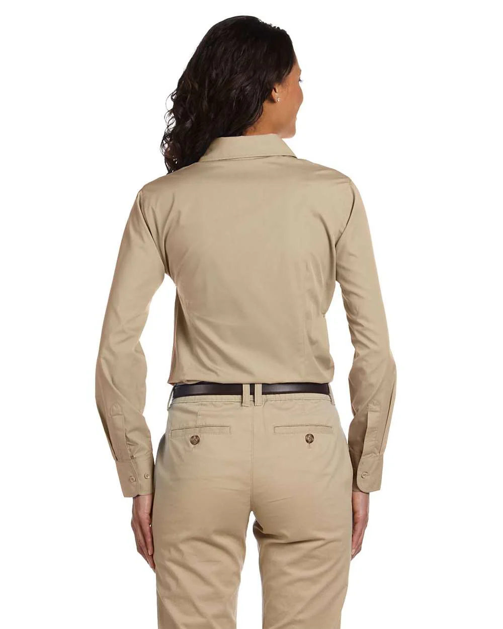 Harriton-M510W-Women's Essential Poplin - Image 13