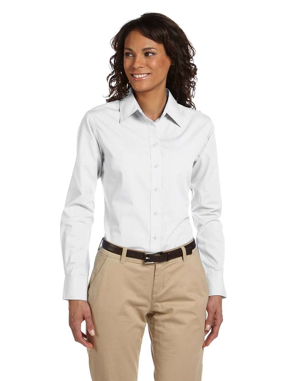 Harriton-M510W-Women's Essential Poplin - Image 14