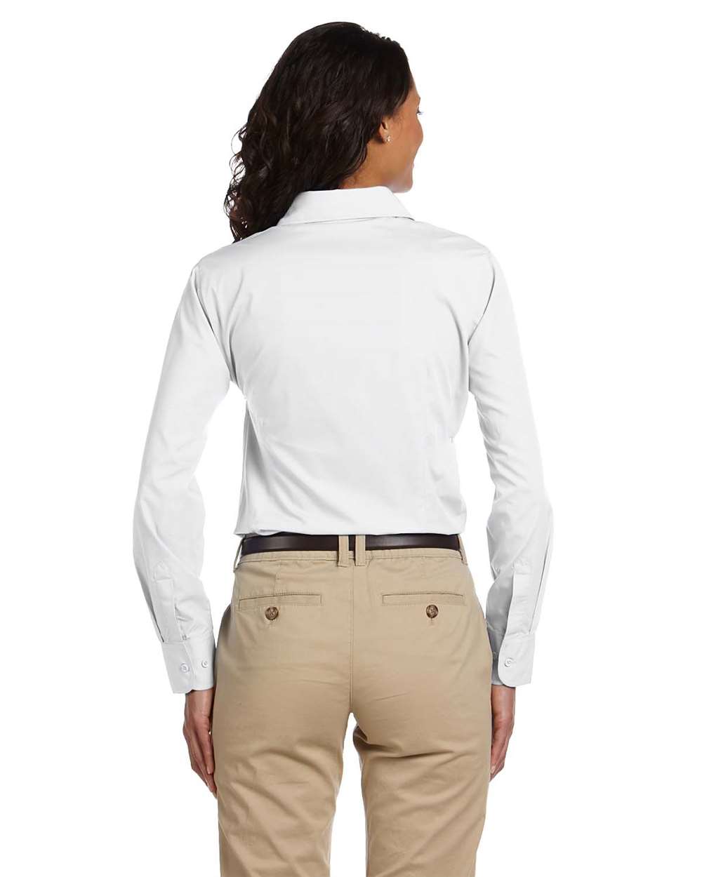 Harriton-M510W-Women's Essential Poplin - Image 16