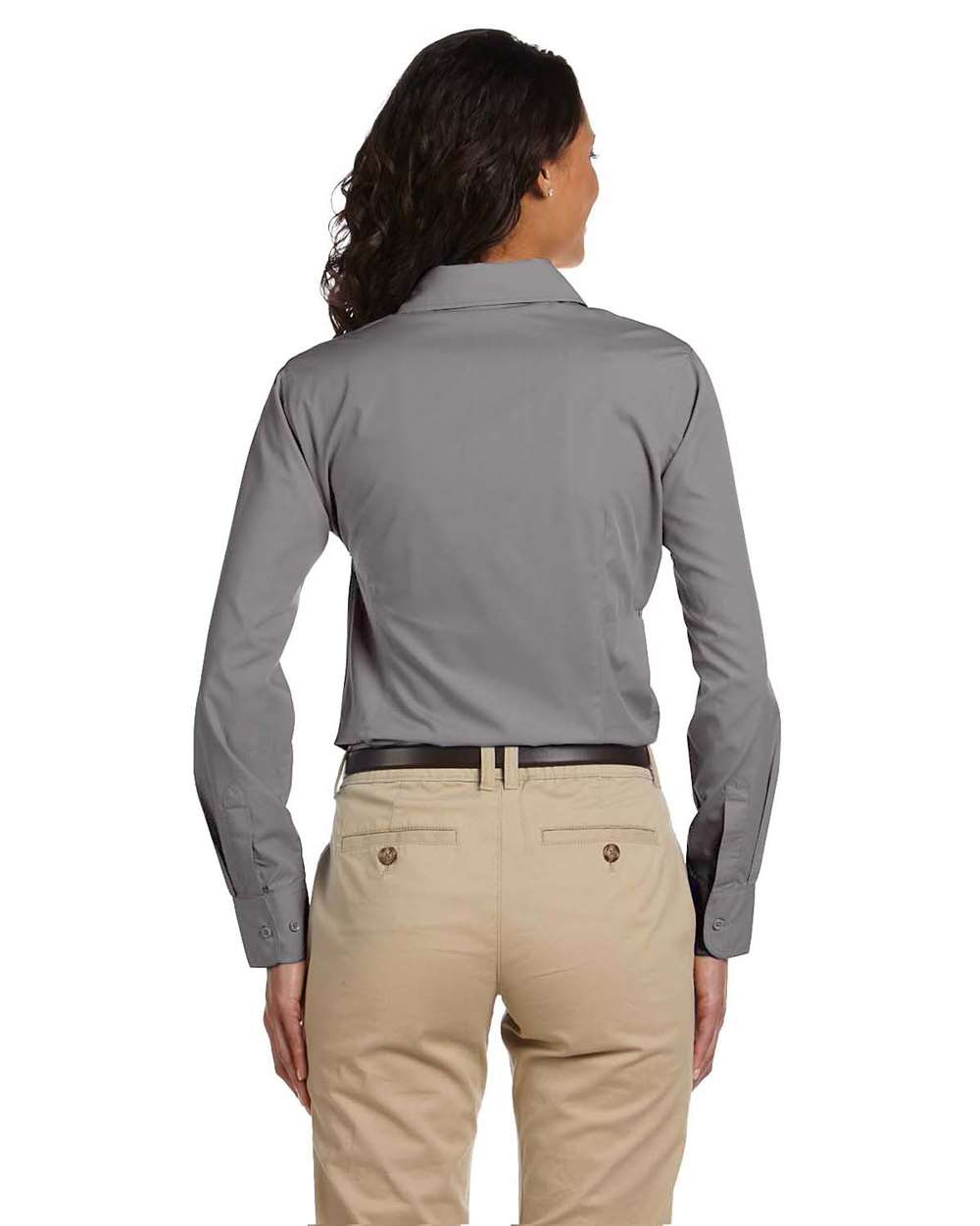 Harriton-M510W-Women's Essential Poplin - Image 7