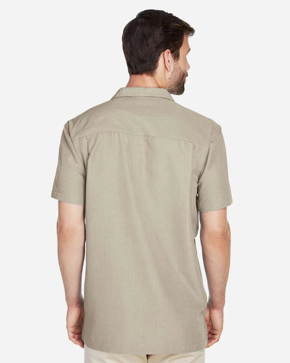 Harriton-M560-Men's Barbados Textured Camp Shirt - Image 21