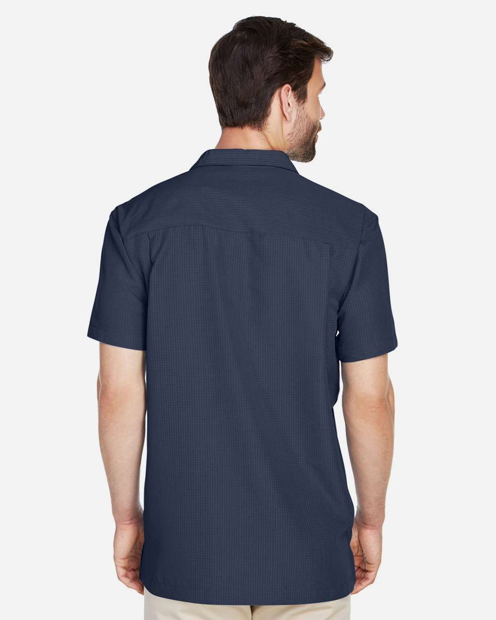 Harriton-M560-Men's Barbados Textured Camp Shirt - Image 26