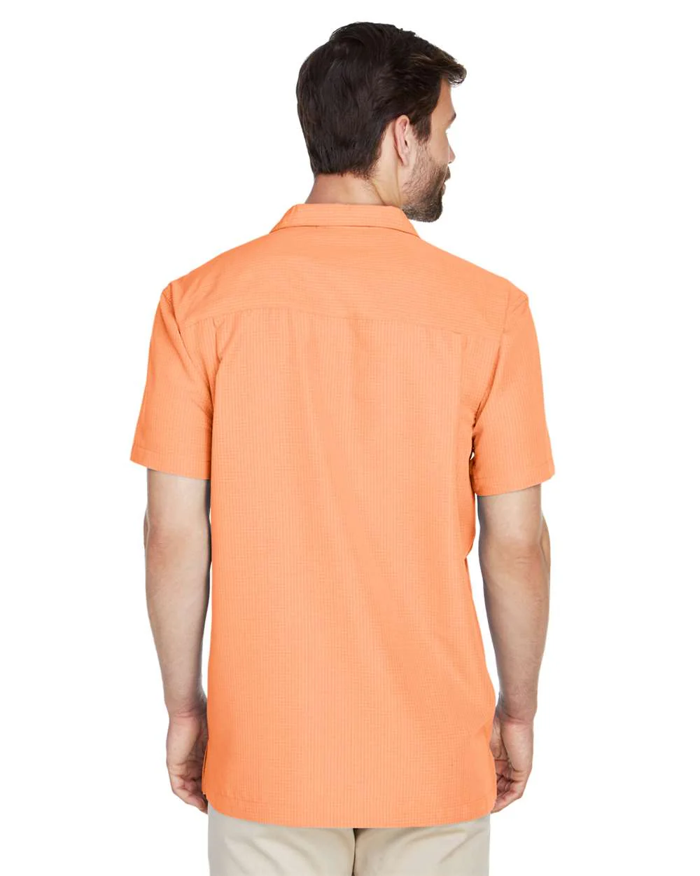 Harriton-M560-Men's Barbados Textured Camp Shirt - Image 31