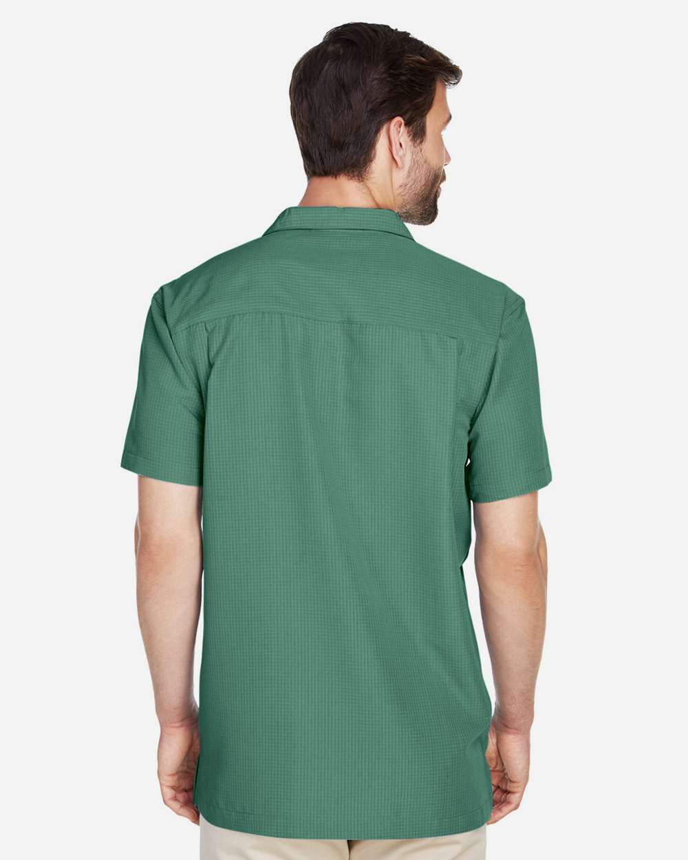 Harriton-M560-Men's Barbados Textured Camp Shirt - Image 36