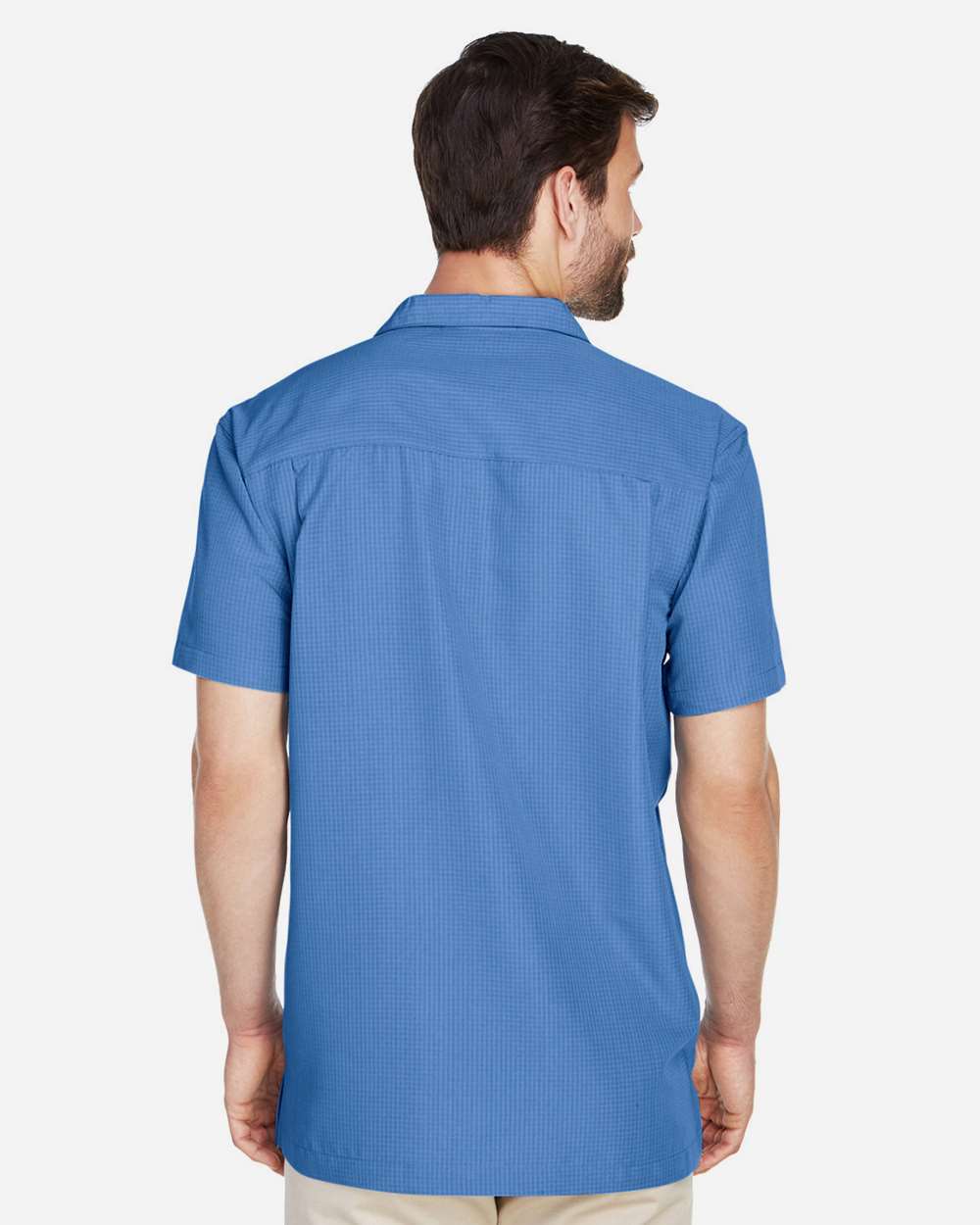 Harriton-M560-Men's Barbados Textured Camp Shirt - Image 51